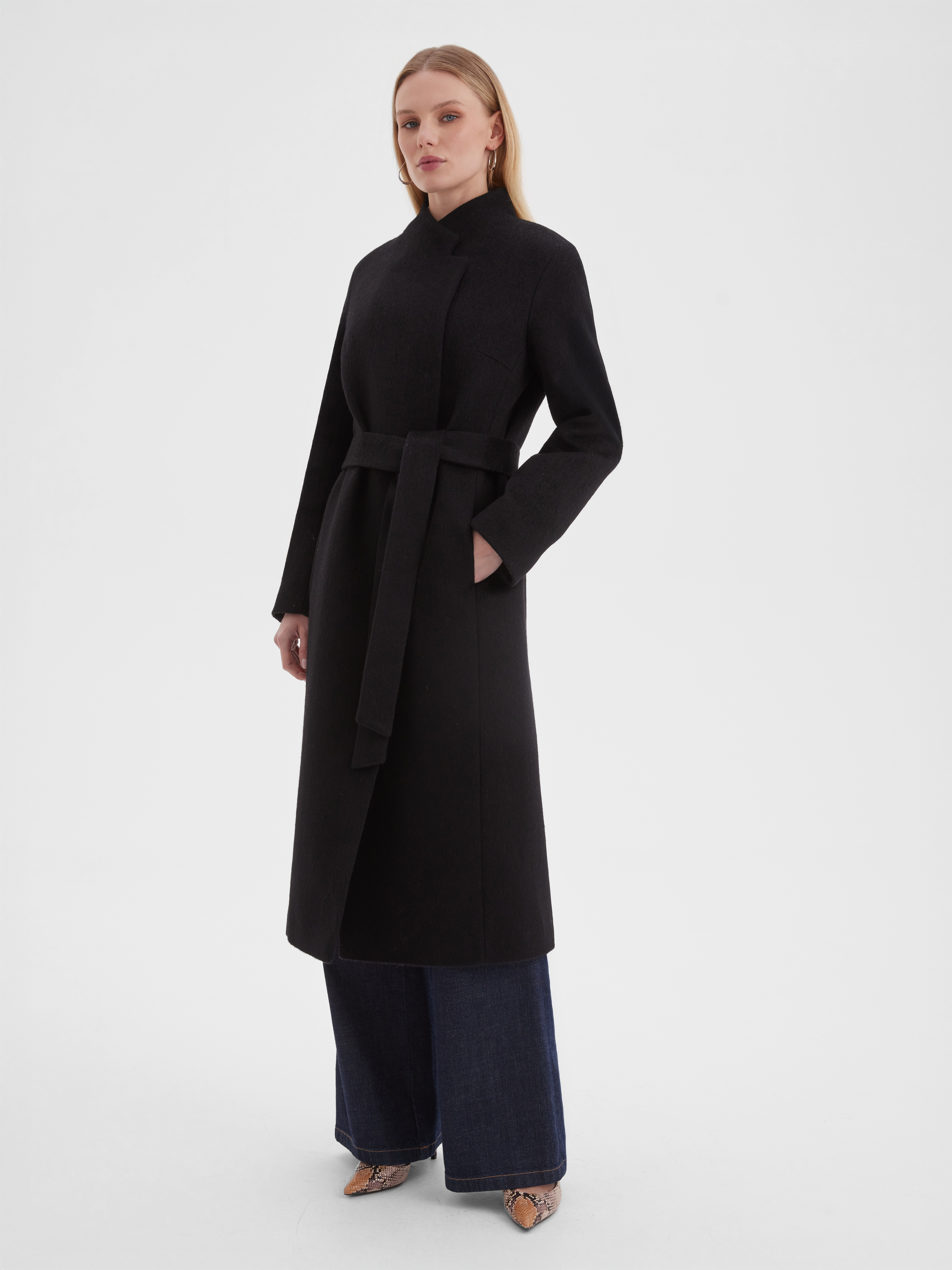 costoso,пальто,Черный,ВШ30%М40%ПА30%